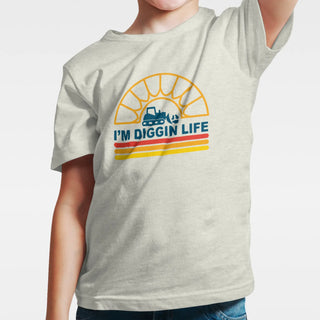 Kid's Diggin' Life Short Sleeve Graphic T-shirt